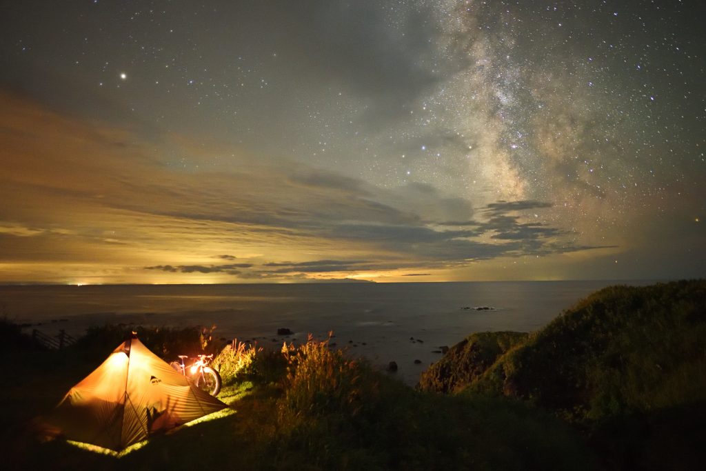 満天の星空がある白浜野営場